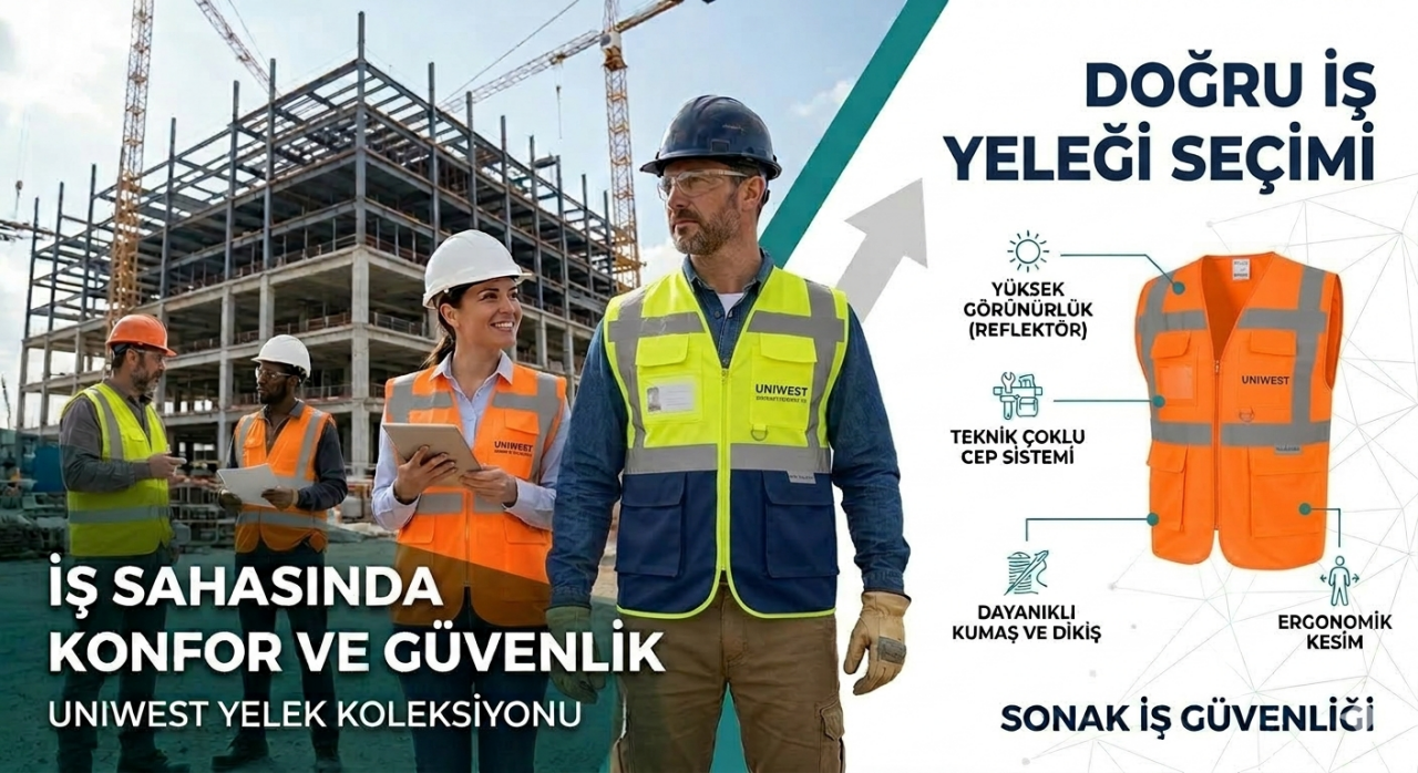 Doğru İş Yeleği Seçimi: Uniwest Yelek ile Sahada Konfor ve Güvenlik