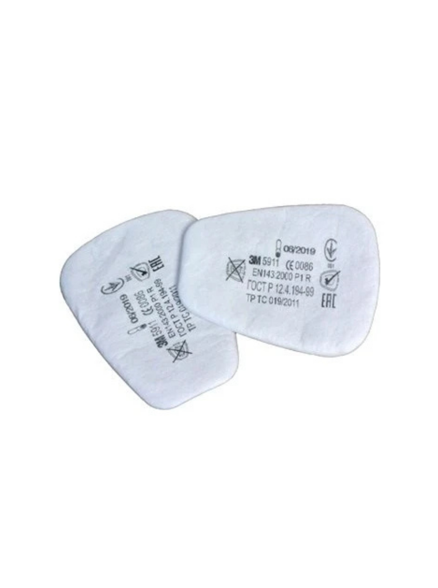 3M 5911 P1R Partikül Ped Filtresi