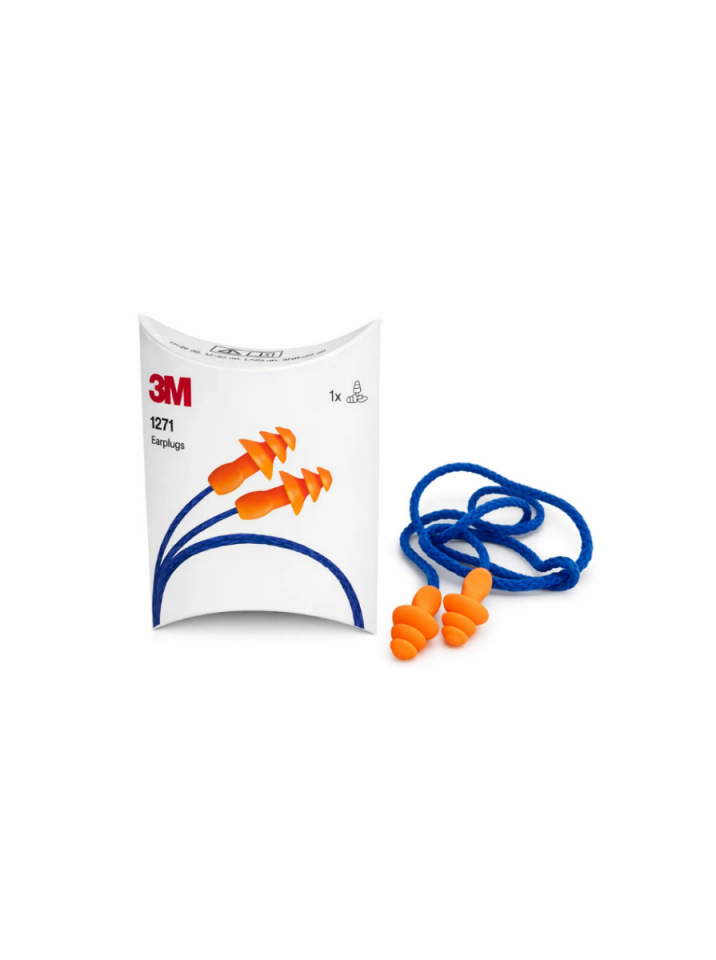 3M 1271 İpli Yıkanabilir Kulak Tıkacı
