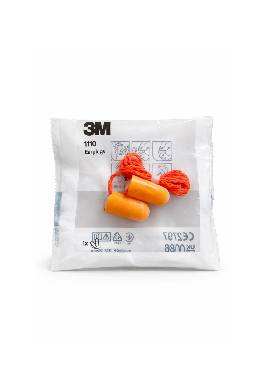 3M 1110 İpli Sünger Kulak Tıkacı