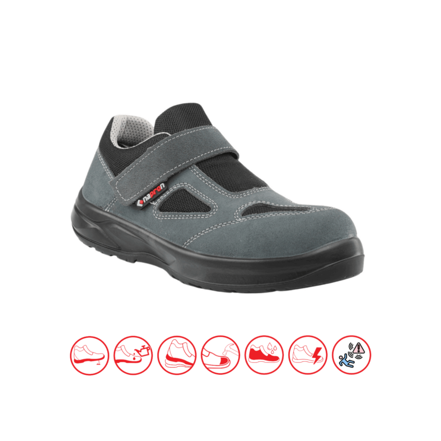 Napron AS-9000 S1P Yazlık Çelik Burun Ve Taban İş Ayakkabısı