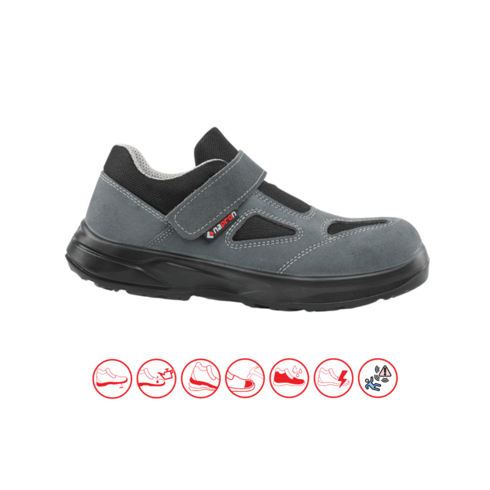 Napron AS-9000 S1P Yazlık Çelik Burun Ve Taban İş Ayakkabısı