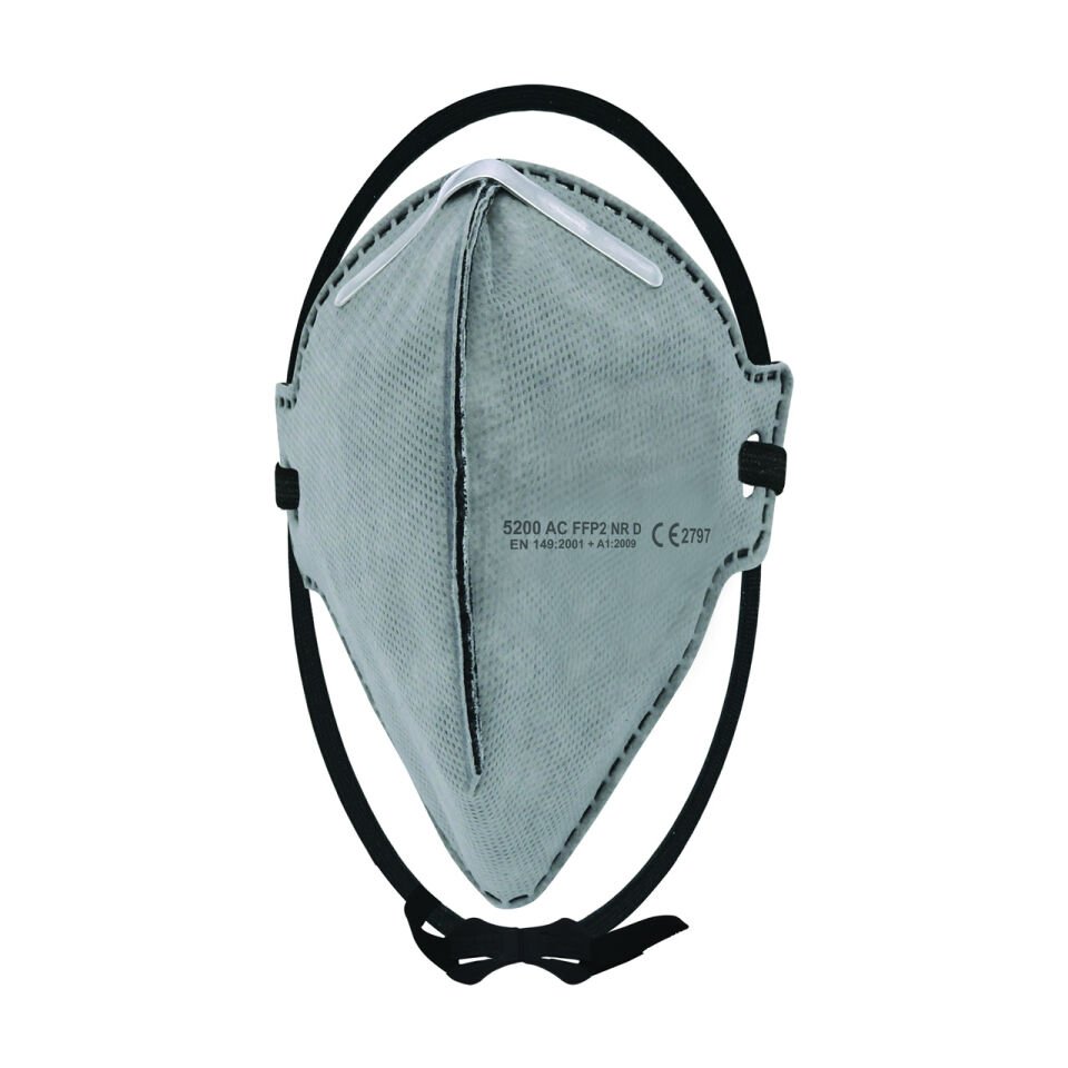 ERA 5200 AC FFP2 NR D AKTİF KARBONLU TOZ MASKESİ 450 Adet/Koli