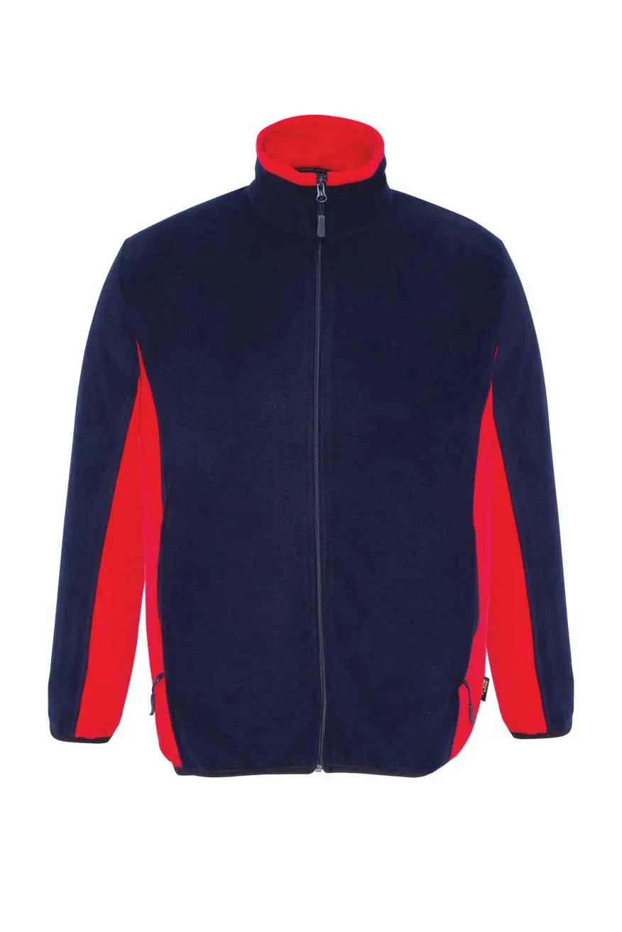 Myform 3106 Alpen Lacivert/Kırmızı Polar İş Montu
