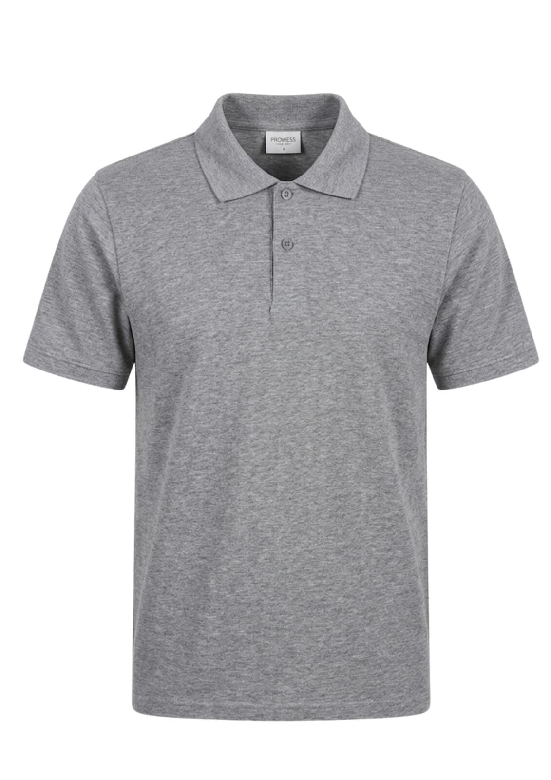 Prowess 1410 Stream Polo Pike Gri T-Shirt