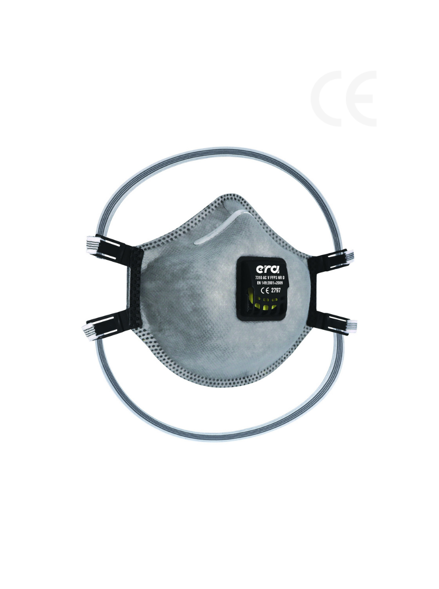 ERA 7310 AC V FFP3 NR D Aktif Karbon Serisi Solunum Maskesi 120 Adet
