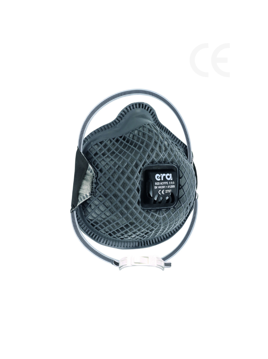 ERA 8820 AC V FFP2 R D (Reusable) Aktif Karbon Serisi Solunum Maskesi 150 Adet