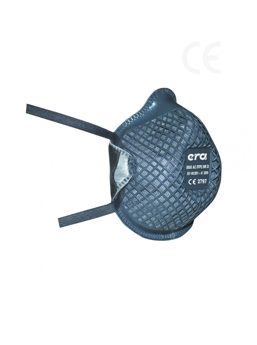 ERA 8800 AC FFP2 NR D Aktif Karbon Serisi Solunum Maskesi 150 Adet