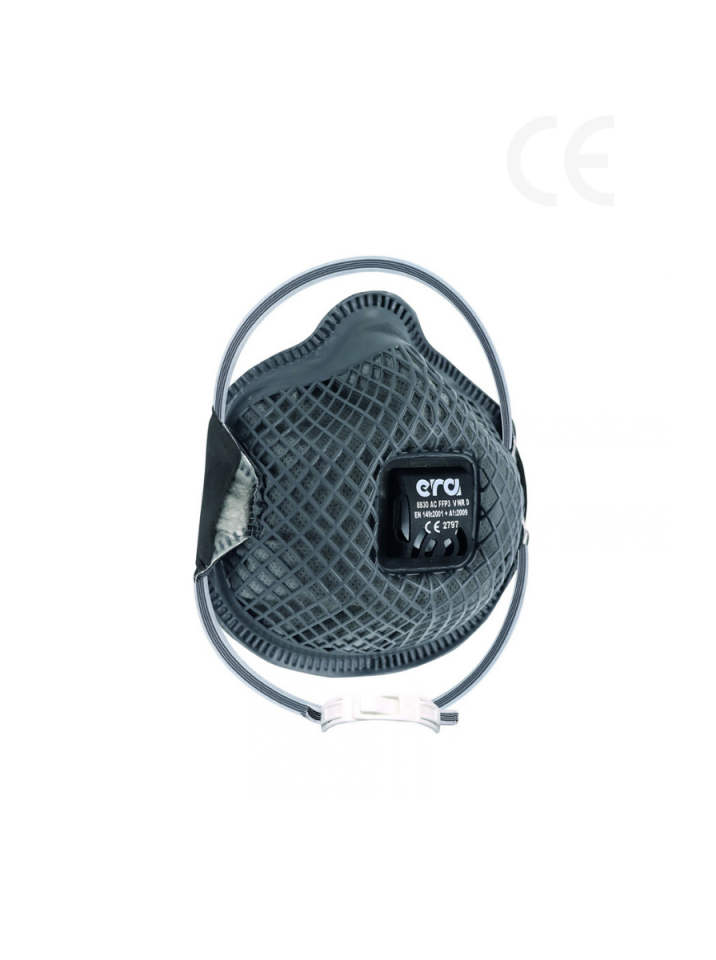 ERA 8830 AC V FFP3 NR D Aktif Karbon Serisi Solunum Maskesi 150 Adet