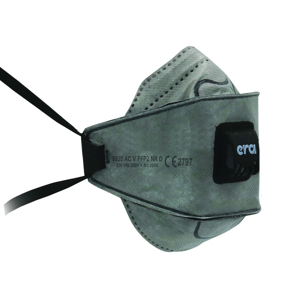 ERA 9920 AC V FFP2 NR D AKTİF KARBONLU TOZ MASKESİ 360 Adet/Koli