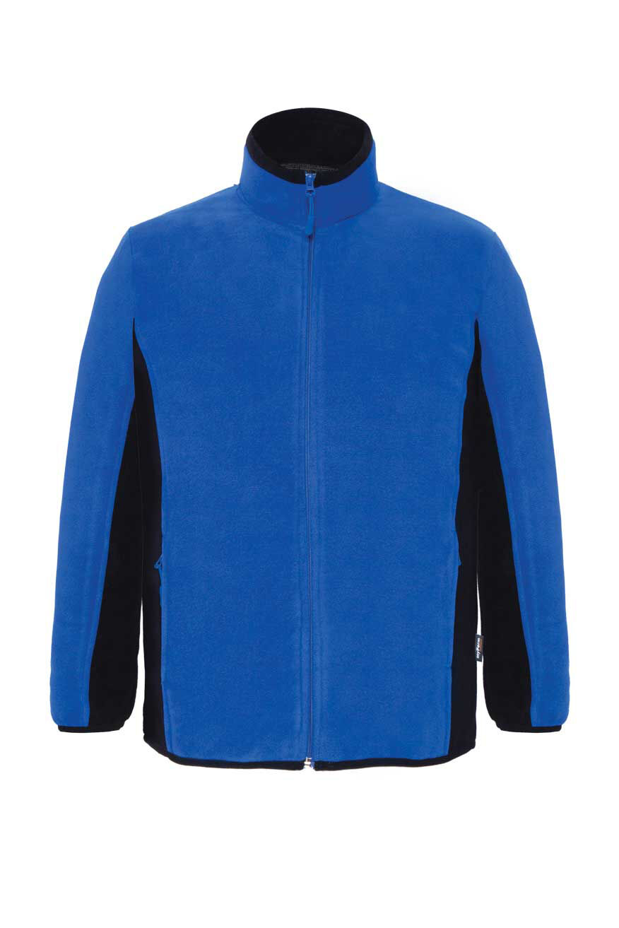 Myform 3106 Alpen Saks Mavi/Siyah Polar İş Montu