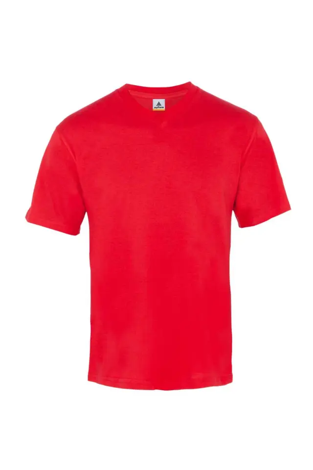 Myform Comfort V Yaka Supreme 8129 Kırmızı T-Shirt