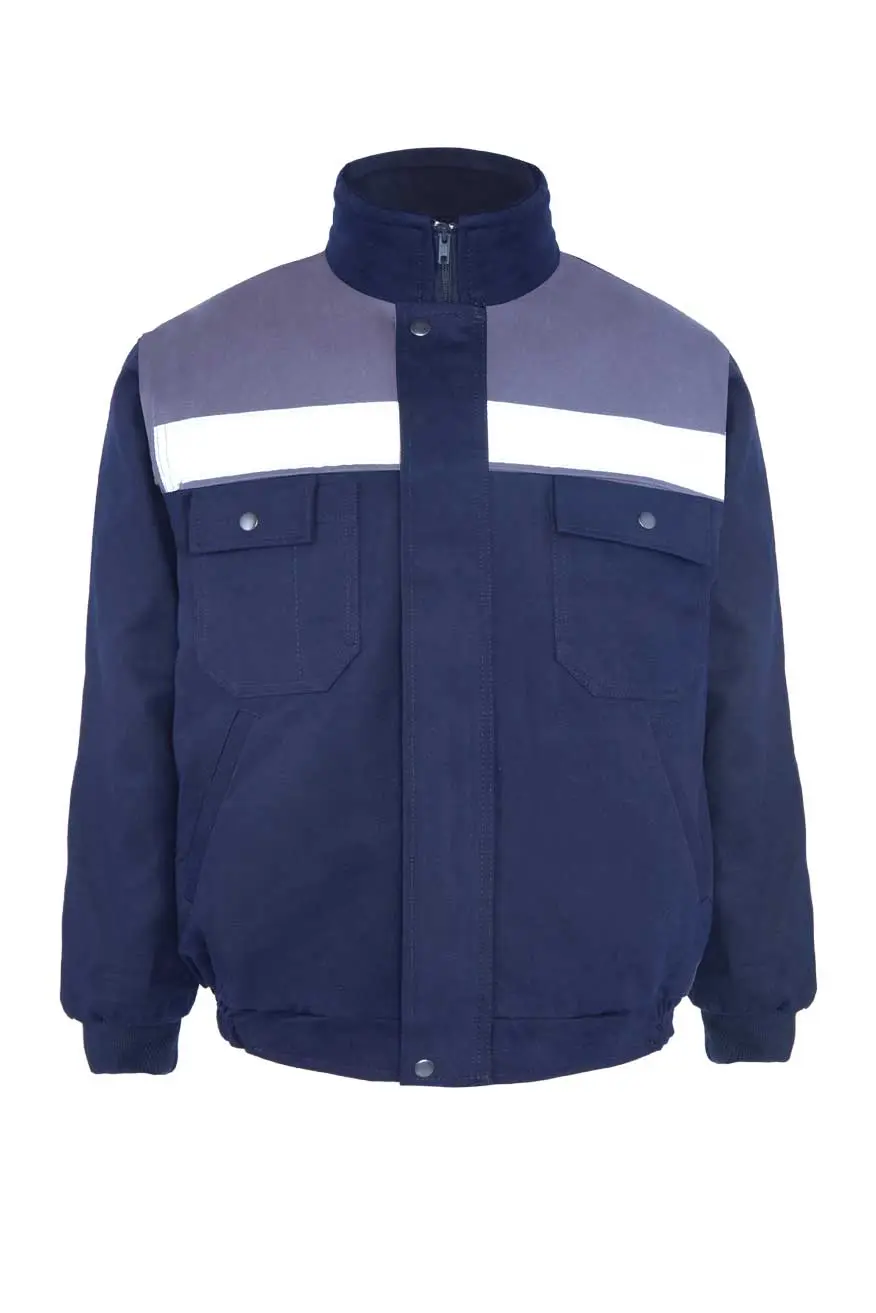Myform 3117 Winto Lacivert/Gri Reflektörlü İş Montu
