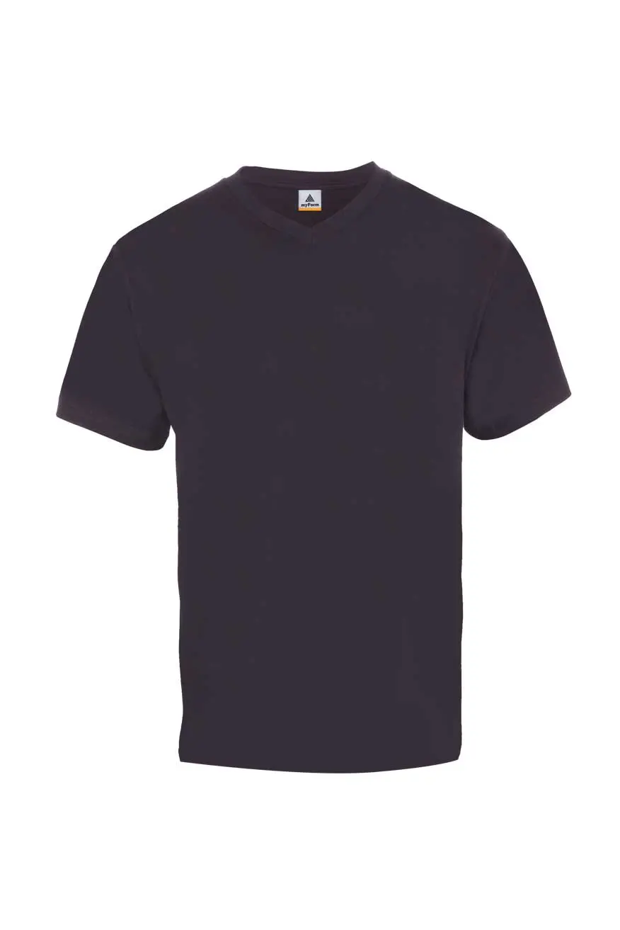 Myform Comfort V Yaka Supreme 8129 Siyah T-Shirt