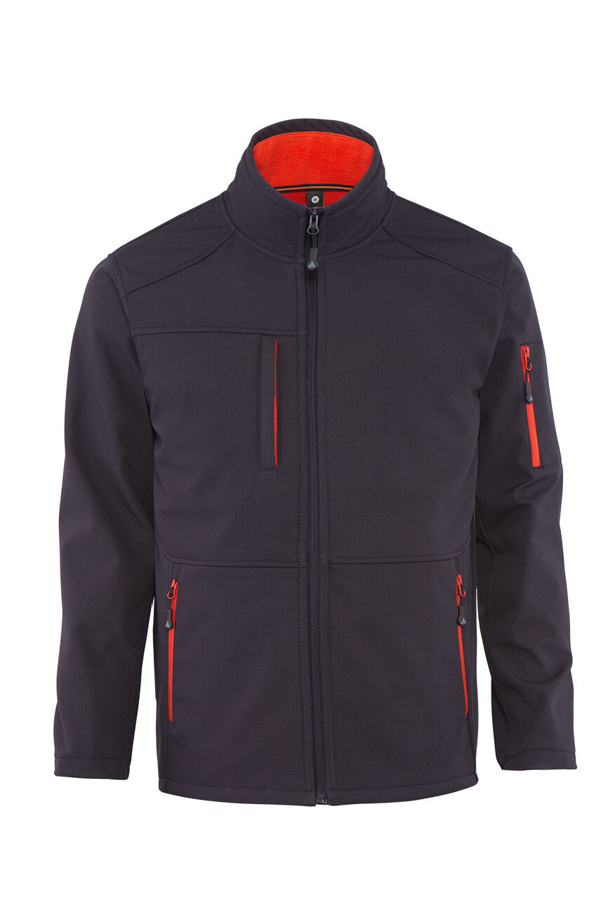 Myform 3131 Rainbow Softshell Gri/Turuncu İş Montu