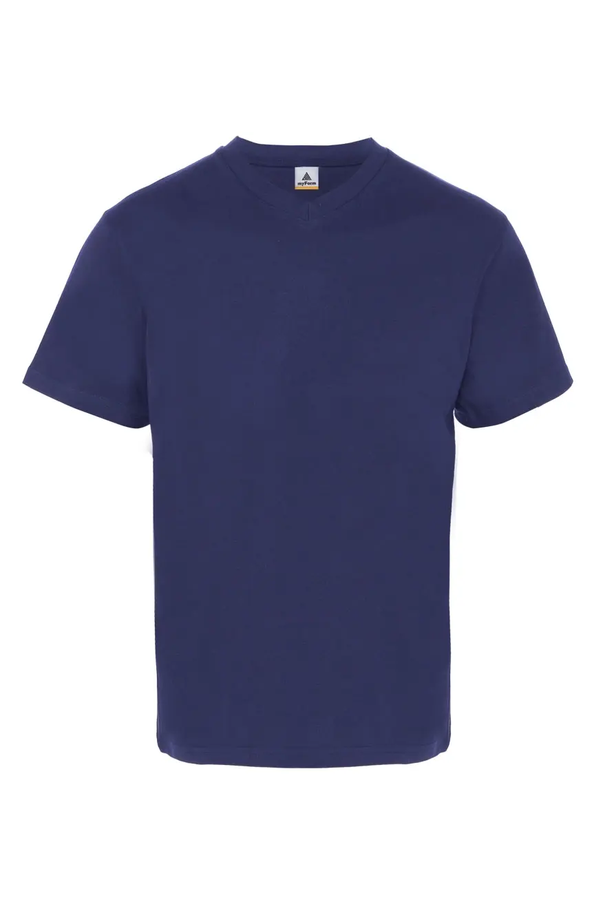 Myform Festival V Yaka 8152 Lacivert T-Shirt