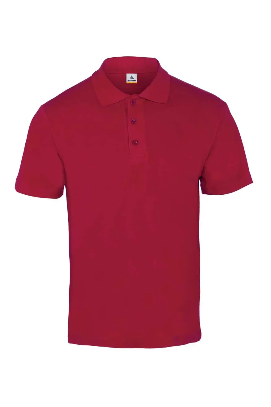 Myform Comfort Polo Pique 8103 Bordo T-Shirt