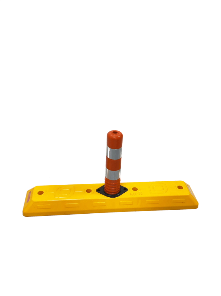 45 cm Sarı Tabanlı TPU Trafik Delinatörü