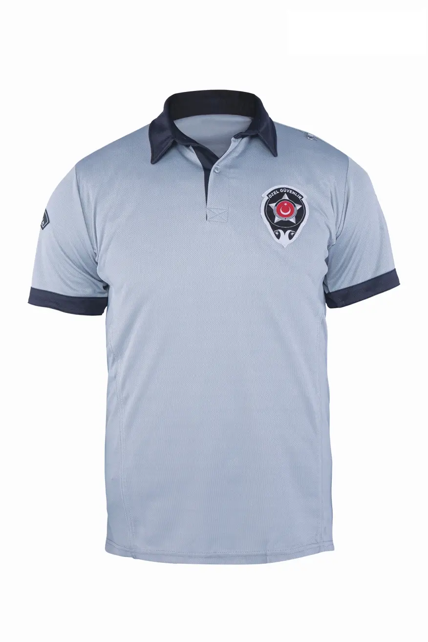 Myform 8135 Güvenlik Yazlık Kısa Kollu T-Shirt | Yönergeye Uygun