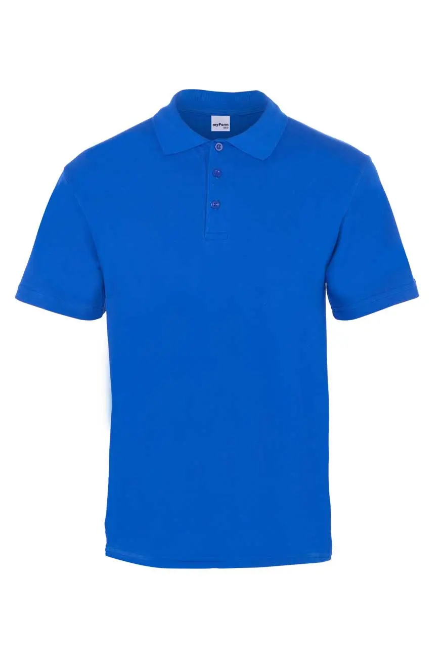 Myform Eco Polo Pike 8101 Saks Mavi T-Shirt