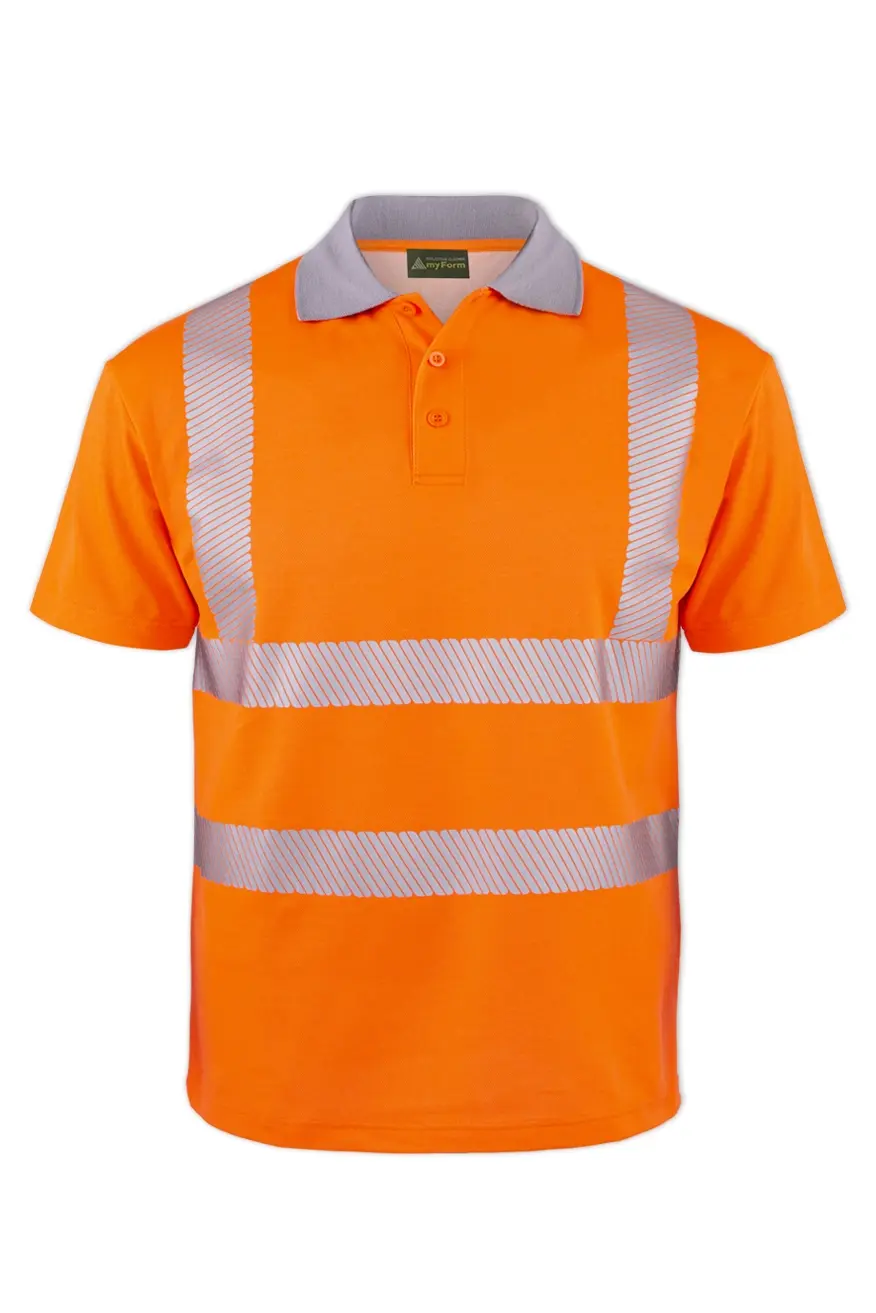 Myform Hi-Vis Olympus 8145 Turuncu Reflektörlü T-Shirt