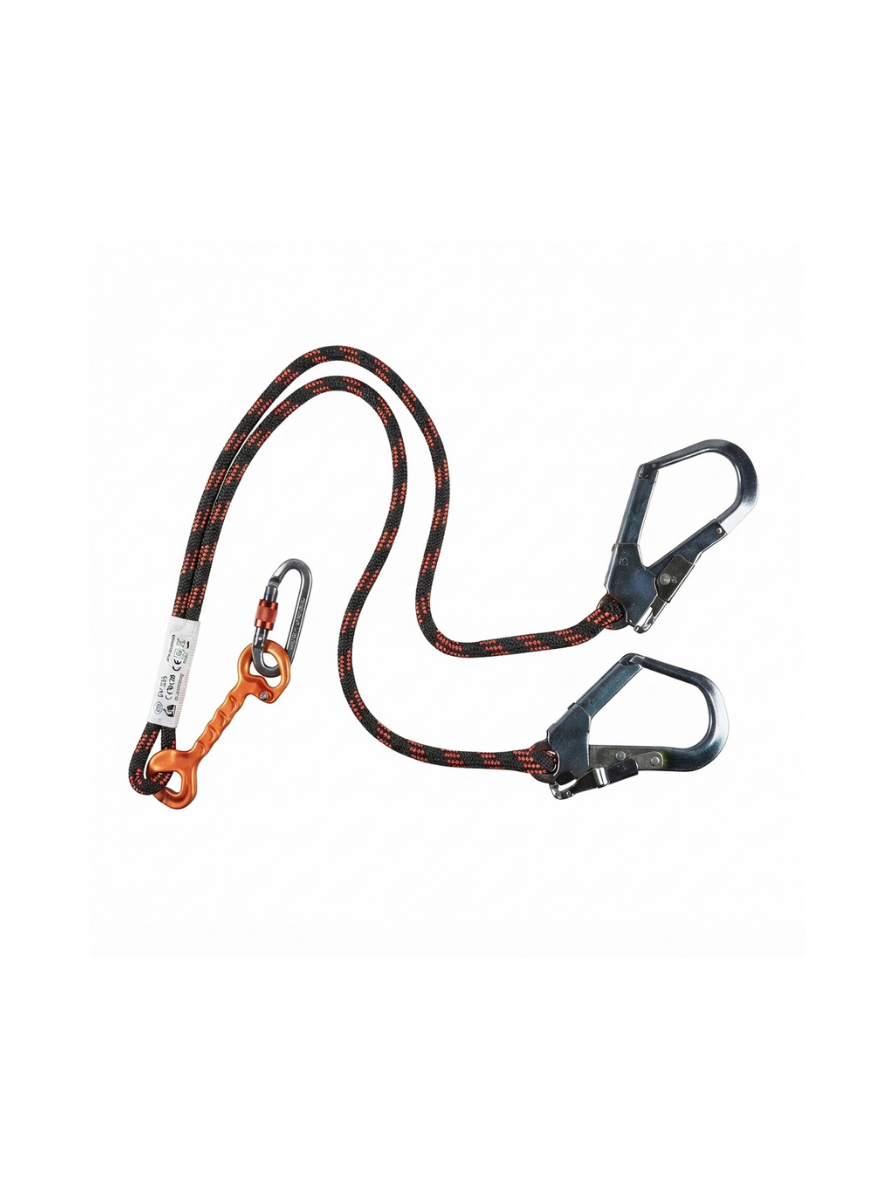 DPRO DP-620 Çift Bacaklı Dikişli Halat Lanyard