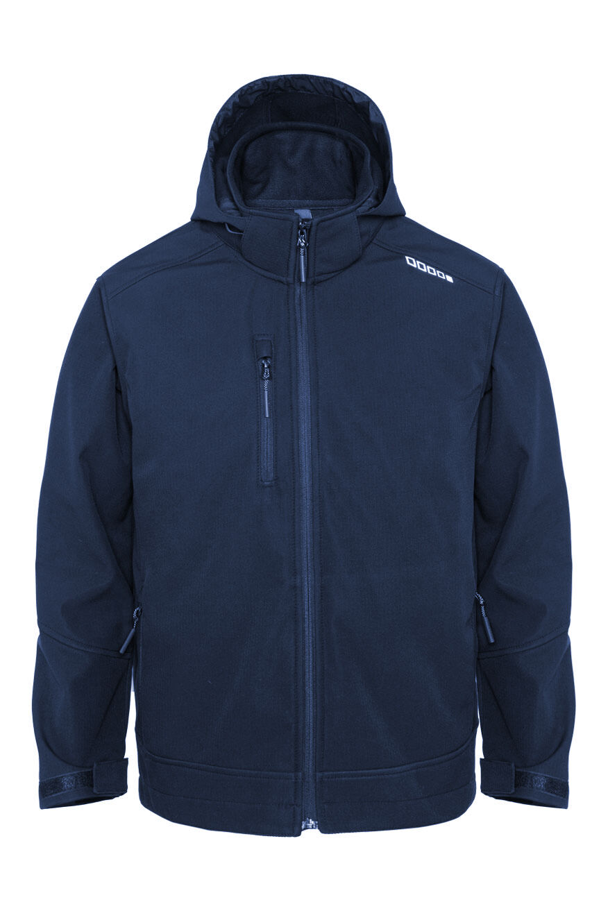 Myform Discover 3130 Lacivert Kapüşonlu Softshell Mont