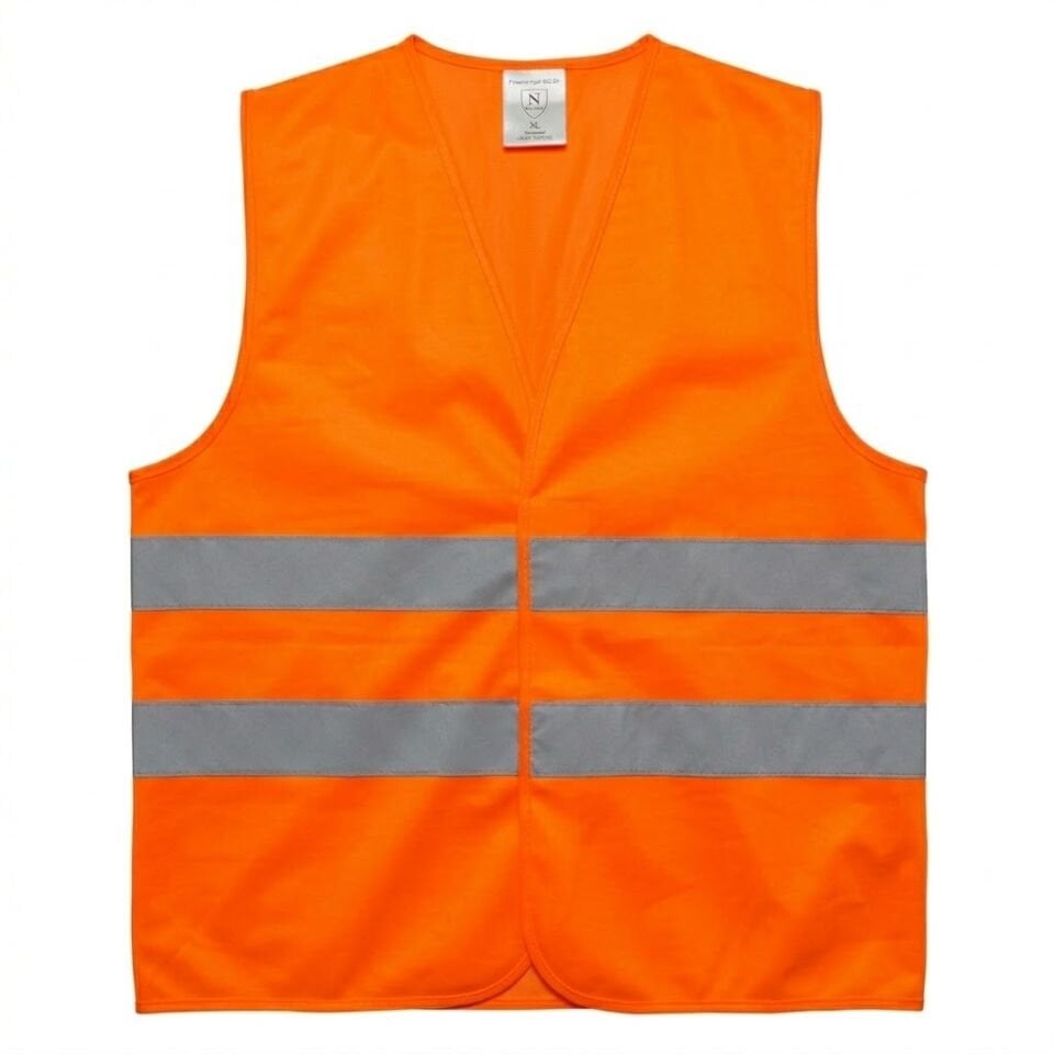 İkaz Yeleği Reflektörlü Turuncu