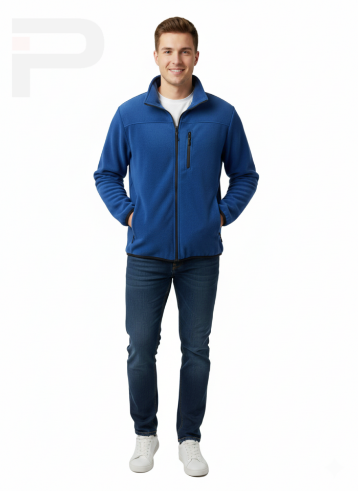 PROWESS 1507 SAKS MAVİ POLAR 3 CEPLİ 280 GR