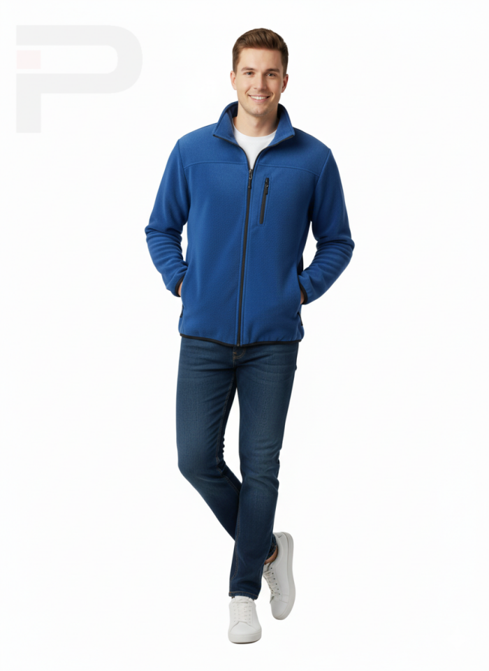 PROWESS 1507 SAKS MAVİ POLAR 3 CEPLİ 280 GR