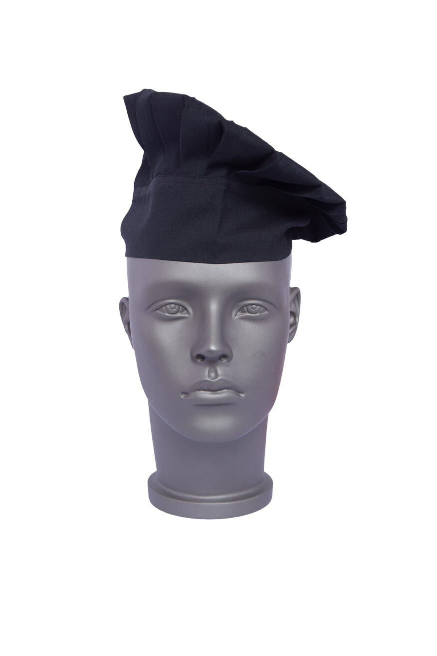 Myform Mantar Kep 11107 Siyah Aşçı Kepi