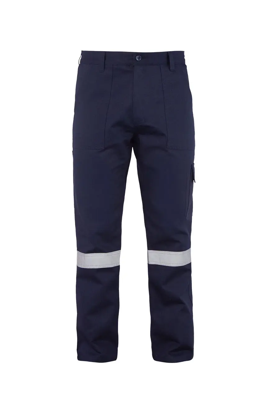 Myform Simplex 7/7 2958 Lacivert Reflektörlü İş Pantolonu