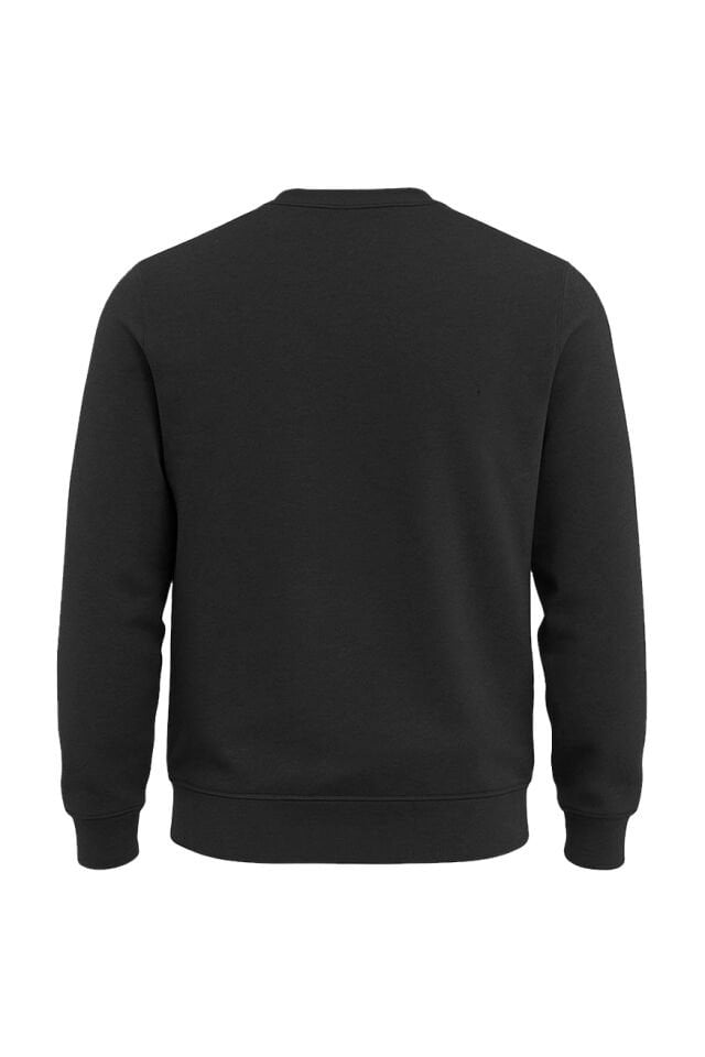 Myform Comfort Bisiklet Yaka 8164 Siyah Sweatshirt