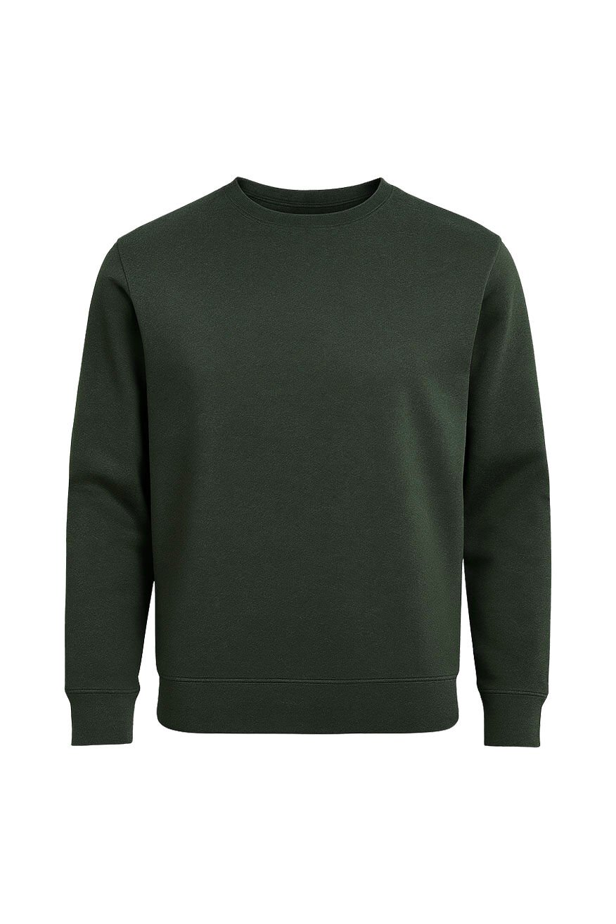Myform Comfort Bisiklet Yaka 8164 Haki Sweatshirt