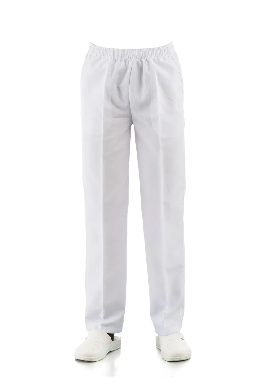 Myform Tüm Lastikli Pantolon Beyaz 2115