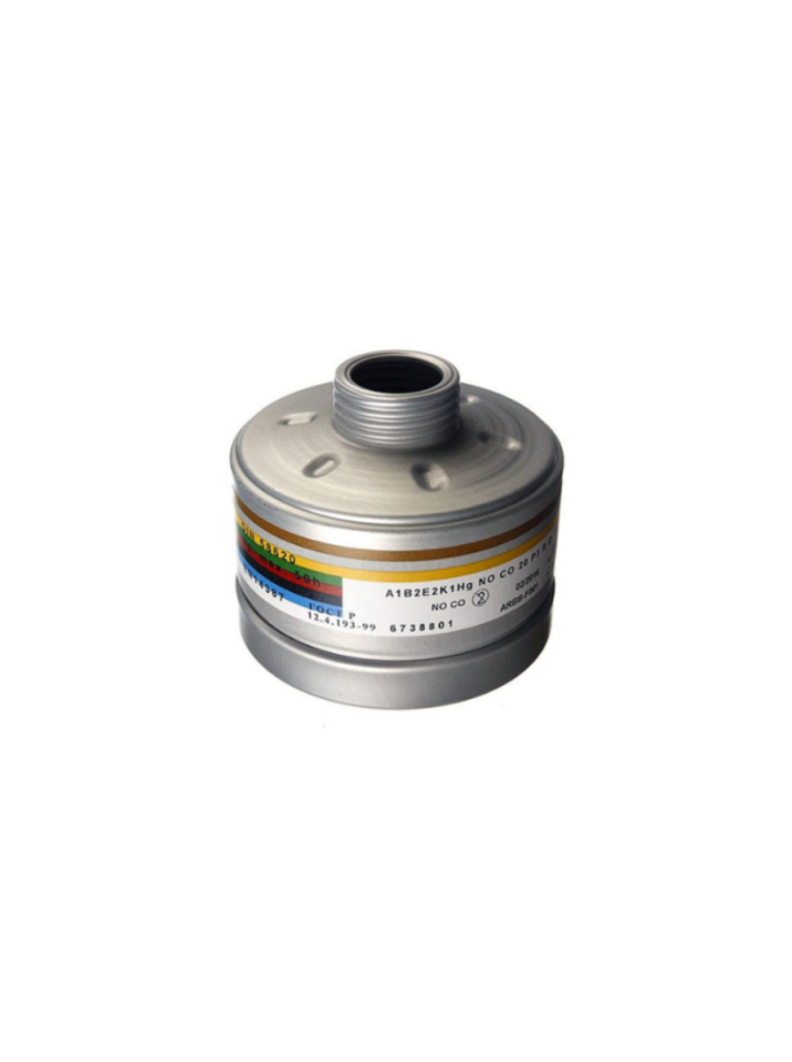 Dräger 6738801 A1B2E2K1-Hg-CO-NO-P3 D Kombine Gaz Filtresi