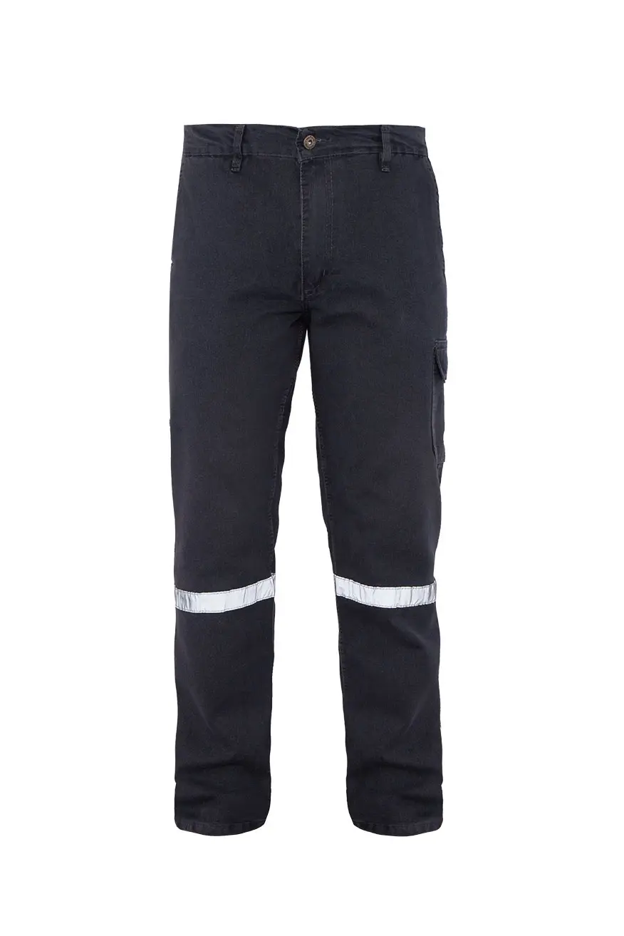 Myform Eco 2955 Antrasit Reflektörlü Kot İş Pantolonu
