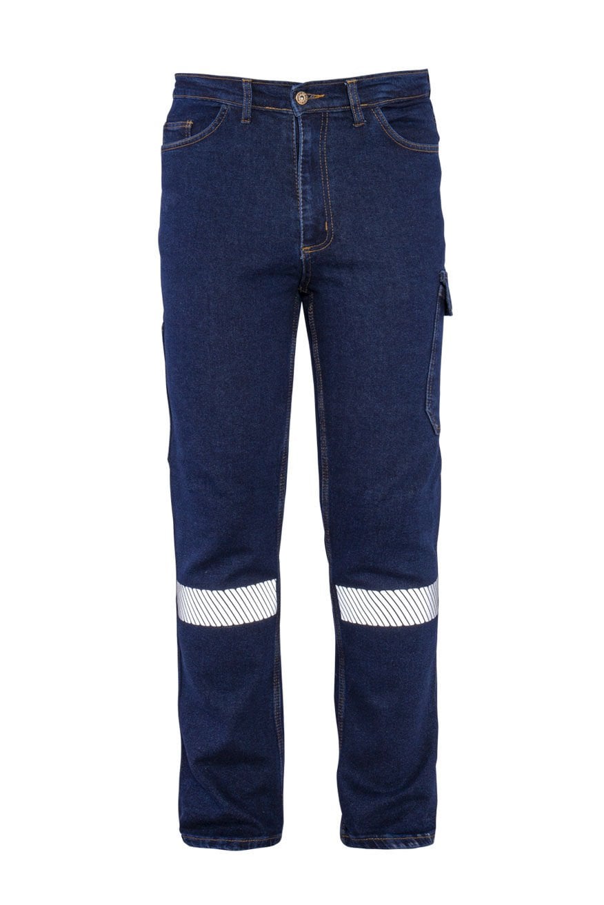 Myform Kansas Denim 2170-R Reflektörlü Lacivert İş Pantolonu