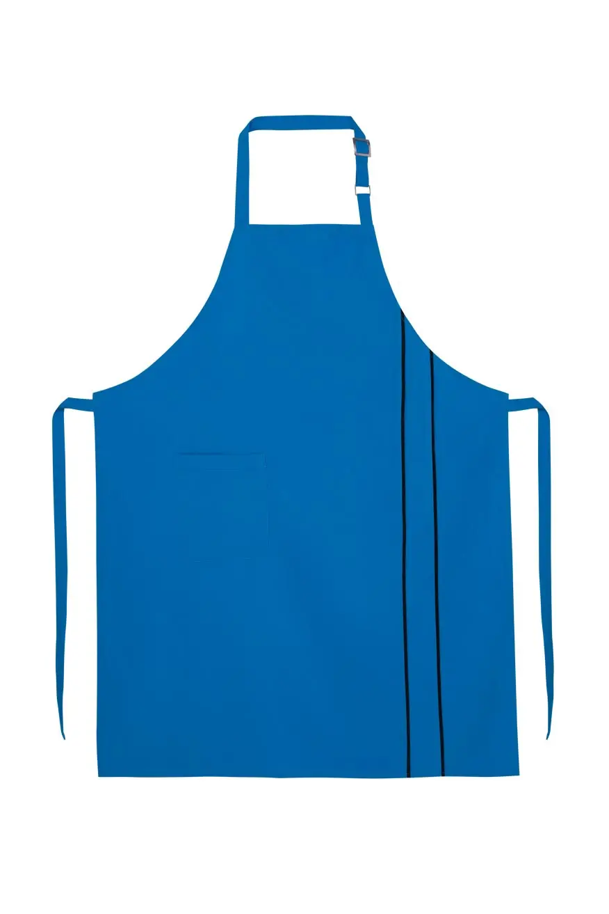 Myform Apron 6111 Turkuaz Askılı İş Önlüğü
