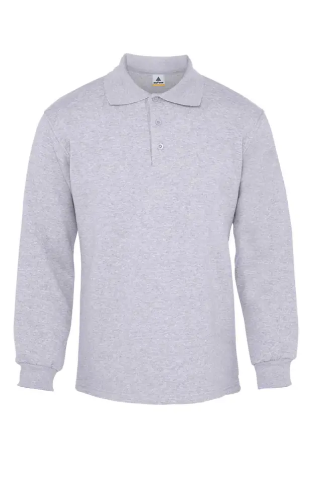 Myform Comfort 8115 Gri Polo Yaka Sweatshirt