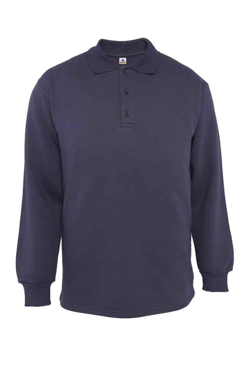 Myform Comfort 8115 Antrasit Polo Yaka Sweatshirt