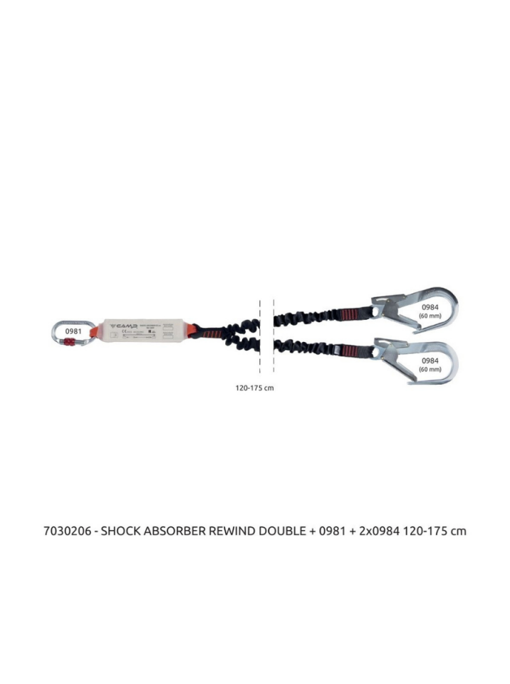 CAMP 5050203 Retexo Gyro Rope Çift Lanyard