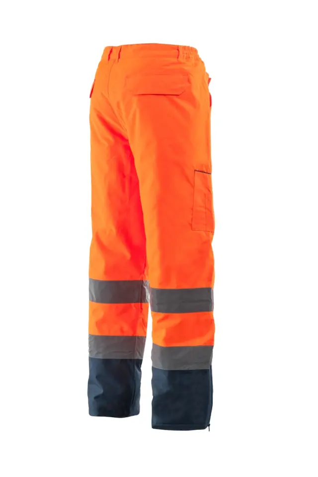 Myform Olympus HI-VIS 2145 Reflektörlü İş Pantolonu Turuncu/Lac