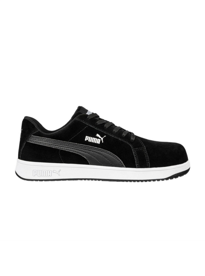 PUMA Safety Iconic Black Low S1PL ESD İş Ayakkabısı